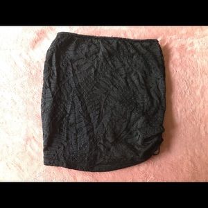 Black Mini Skirt Size Small